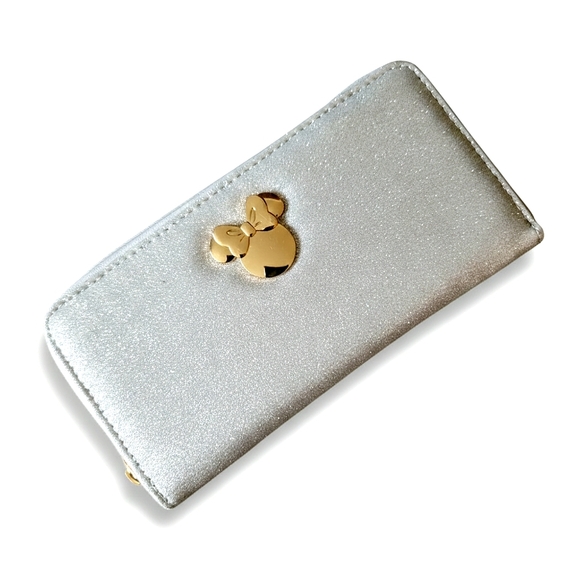 Unknown Handbags - Disney Minnie Mouse Silver Glitter Wallet NWOT